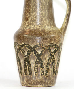 Bilden visare Steuler Keramik vas 4322/0 med spräcklig lavaglasyr detalj glasyr