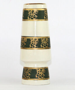 Bilden visar Bay Keramik helhet 1064-25 vas creme, guld och brun